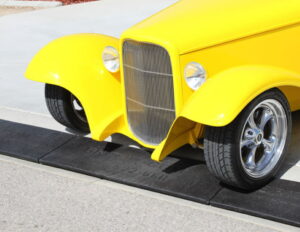 Low Profile Vehicles Rubber curb ramp