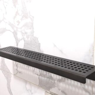 Bronze Stainless Steel Wall-Mount Shower Shelf